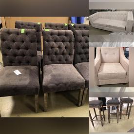 MaxSold Auction: This online auction features items such as Office Chairs, armchairs, Stools, Ottoman, Stools, Dining Chairs, Sofa, Bench, Wall Art, Computer Desk, Toss Pillows and much more!