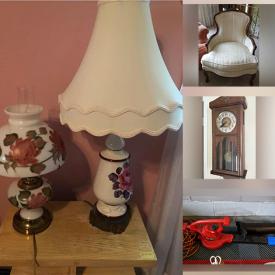 MaxSold Auction: This online auction features a china cabinet, desk and chair set, recliner, sewing machine, dresser, corning ware, mirror, Persian rug, artwork, cleaning supplies, garden supplies and much more!