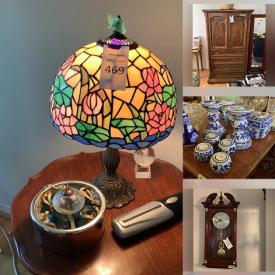 MaxSold Auction: This online auction features a china cabinet, nightstand, armoire, dresser, red cabinet, coffee maker, toaster oven, glassware, humidifier, decorative mirror, horse statue, cleaning supplies, tools set and much more!