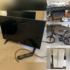 MaxSold Auction: This online auction features BBQ grills, patio furniture, golf clubs, refrigerator, window AC unit, portable AC units, bicycles, garden tools, micro suede recliner & sofa, leather jacket, TV, futon, dressers and much more!