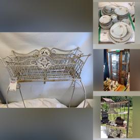 MaxSold Auction: This online auction features items such as Shelving Unit, Décor, Planters Vintage, Sconces, Candle Wind Chimes, Holders, China, Silver Plate, Mirrors, Two Antique Chairs, and Screen Vintage, Wine Rack, Patio Lanterns, Sconces, Electronics and much more!