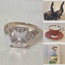 MaxSold Auction: This online auction features Royal Doulton plates, Pyrex bowls, costume jewelry, hockey cards, framed prints, massager, meditating Buddha and much more!