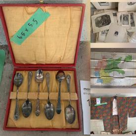 MaxSold Auction: This online auction features items like a briefcase, fishing tackle, statues, clock, kitchen utensils, framed prints, luggage, wall art, antique flatwares, silverware, lamps, chairs, camera, electronics, gardening items, decorative plates, home decors, books and much more!