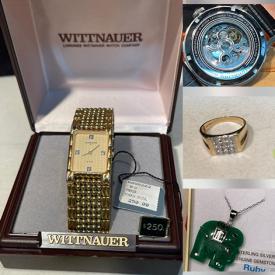 MaxSold Auction: This online auction features sterling silver jewelry, gold rings, NIB jewelry, gold & diamond rings, watches and much more!