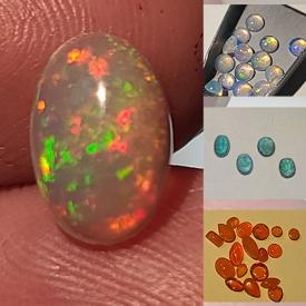 MaxSold Auction: This online auction features loose gemstones, such as emeralds, opals, tourmalines, tanzanite, quartz, citrine, topaz, amethysts, sapphires, rubies and much more!