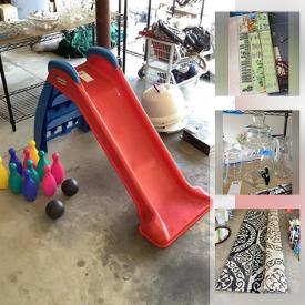 MaxSold Auction: This online auction features entryway table, toys, handbags, computer accessories, stemware, drink dispensers, gazebo tent, upright piano, area rug and much more!