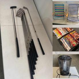 MaxSold Auction: This online auction features a wall shelf, art set, wireless bluetooth keyboard, money counter, Vinyl records, fishing, outdoor items, tools and much more!