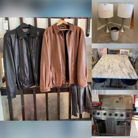 MaxSold Auction: This online auction features patio chairs, desk, armoire, end table, dresser, recliner, coffee table, barware, Broncos apparel, office supplies, shredder, lawnmower, lawn & garden tools and much more!