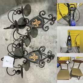 MaxSold Auction: This online auction features items such as Wall Décor, Wall Shelf, Walking Stick, Power Washer, Battery Charger, Eureka Vacuum, Chairs, Sink, an Air compressor and much more!