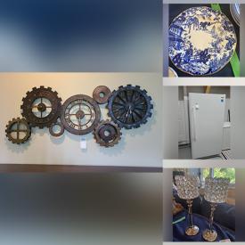 MaxSold Auction: This online auction features TV, table linens, Crown Royal Derby dishes, signed prints, refrigerator, ladders and much more!