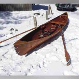 MaxSold Auction: This online auction features 12 Ft Aluminum and 8 HP Johnson, Strip Canoe with Rowing and Sailing Accessories, Canadian Tire Die Cast Bank 2000 Edition Chevrolet 1:25, New Celestron Powerseeker telescope package, Walter Campbell Framed Print, Pine Shipping Trunk and much more!