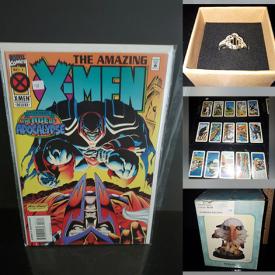 MaxSold Auction: This online auction features DC and Marvel comic books, collectible coins, toys, DVDs, CDs, retro chairs, eagle decor, jewelry, NFL cards, PC air fryer, die-cast car, records and much more!