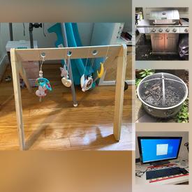 MaxSold Auction: This online auction features digital keyboard, storage stoles, live plants, baby gear, small kitchen appliances, sectional sofa, desk & chair, Dell computer, games, toys, printers, BBQ grill, fire pit, bicycles and much more!