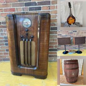 MaxSold Auction: This online auction features Excelsior Motorcycle Photograph 1930s, Residential Indian School Photographs, Antique Industrial Steel Trash Can 1950, Antique Oak Wooden Barrel From Toronto, Antique Apothecary Mortar & Pestle and much more!