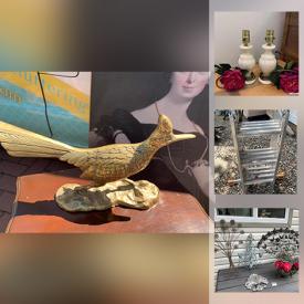 MaxSold Auction: This online auction features vintage toy cars, framed art, Royal Doulton, home decor, cookware, power tools, furniture such as vintage chairs, wooden hutch, desk on wheels, and shelving units, garden decor and much more!