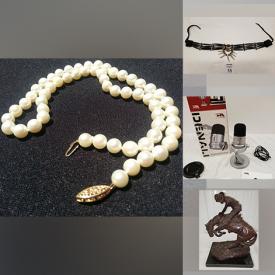 MaxSold Auction: This online auction features pearl necklace, men’s & women’s clothing, Toronto Maple Leaf\'s sports apparel, First Nations art, Frederic Remington bronze statue, auto tools, office supplies, electrical supplies, painting supplies and much more!