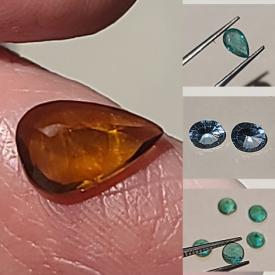 MaxSold Auction: This online auction features loose gemstones such as emeralds, opals, tanzanite, citrine, amethyst, sapphire, topaz and much more!