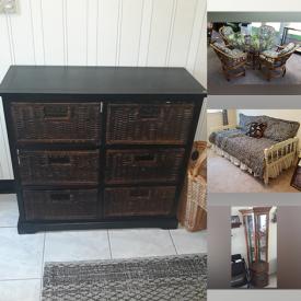 MaxSold Auction: This online auction features items such as Whirlpool Gas Dryer, Step Ladder, Dresser, Storage Bench, Trundle Bed, linens, tv, Book Shelves, Table Top, Bar Cabinet, Curio Cabinet, Lawn Mower, Golf Clubs, Decorative Mirrors, Stair Basket, Plant Stand, Book Case, Armoire and much more!