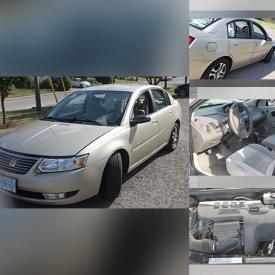 MaxSold Auction: This online auction features a Saturn Ion 2005 automatic Sedan vehicle Trim level.