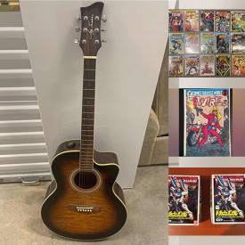 MaxSold Auction: This online auction features electric fireplace, guitar, vintage sewing machines, craft kits, bike, bbq grill, antique radio, doll house, video games, comics and much more!