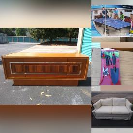 MaxSold Auction: This online auction features bedroom furniture, sofa & loveseat, upholstered chairs, sofa table, dining room furniture, framed artwork, new table tennis table, kitchenware and much more!