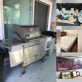 MaxSold Auction: This online auction features Gas Grill, Mower, Spreader, Patio Furniture, Hammocks, polypropylene area rug, Sealy Sofa, Office Supplies, Vintage Radio, Treadmill, DVD Player Turntable, Freezer, Typewriters, Shop-Vac, Drills, Saws, Fur Coat, Vinyl 45 Records, Church Pew and much more!