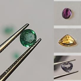 MaxSold Auction: This online auction features loose gemstones such as citrine, quartz, opal, tourmaline, amethyst, emerald, garnet and much more!