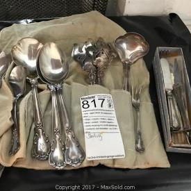 MaxSold Auction: This successful MaxSold online auction from Levittown features a wonderful collection of Collectible coins and stamps from WWII, along with a vintage coffee grinder and vintage metal bed tray! Additional desirable items in the estate sale include sterling silver flatware, cameras, German mugs, grinders, stools, and a wonderful spoon collection. Topping off the featured items is a collection of vintage carved art with a vintage carving set, unique statues, and garden figurines.