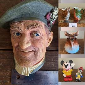 MaxSold Auction: This online auction features stamps, egg cup collection, Bossons heads, salt & pepper shakers, ceramic birds, creamer collection, ice skates, collector plates, fishing gear and much more!