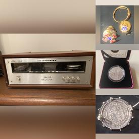 MaxSold Auction: This online auction features Georges Lambert lithograph, sports trading cards, coins, costume jewelry, banknotes, original Japanese watercolours, antique spinning wheel, wooden masks, Coca-Cola collectibles, sports collectibles, Hoselton sculptures, vinyl records, Chinese wall fan, deity masks and much more!