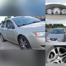 MaxSold Auction:   - This online auction features a Saturn Ion 2005 automatic Sedan vehicle Trim level.