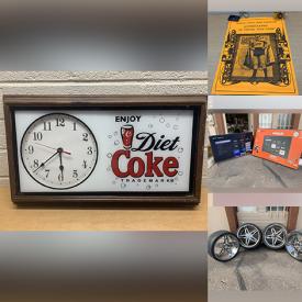 MaxSold Auction: This online auction features board games, power tools, costume jewelry, rocks & geodes, sports trading cards, drums, TV, sports pennants, wheels & rims, NIB window AC unit, new beauty products, Nebraska Cornhusker collectibles, vintage toys, vinyl records, sewing machines, coins, vintage lighters, video games and much more!