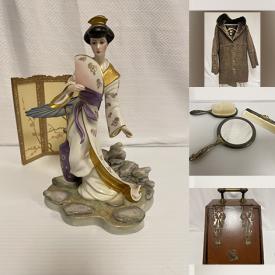MaxSold Auction: This online auction features costume jewelry, Franklin Mint figurines, YA Books, table lamps, DVDs, TV, vinyl records,  CDs, camping gear, board games, puzzles, sewing & craft supplies and much more!