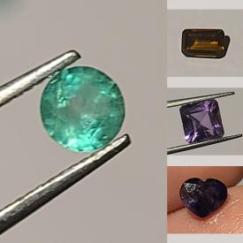 MaxSold Auction: This online auction features loose gemstones such as opal, garnets, amethyst, garnets, tourmalines, sapphires and much more!