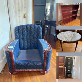 MaxSold Auction: This online auction features items such as Vintage School Desk, Pine Bookcase, Antique Desk, Side Table, Mirror, Globe, Antique Chair, Antique Lamps, Vintage Oak Cabinet, File Cabinet, Antique Vanity and much more!