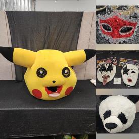 MaxSold Auction: This online auction features Halloween items such as mascot costume heads, makeup, costume accessories, masks, ladies costumes, men’s costumes, children’s costumes, dog costumes and much more!