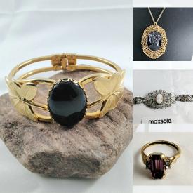 MaxSold Auction: This online auction features items like jewelry, watches, brooches, action figures, household items and much more!