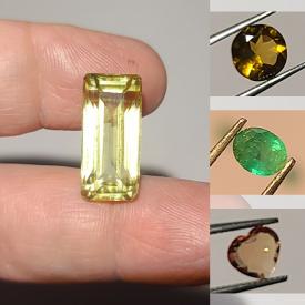 MaxSold Auction: This online auction features loose gemstones such as topaz, opals, citrine, zircon, ametrine, emeralds, sapphires, tourmaline, quartz, amethyst  and much more!