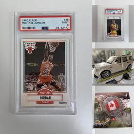 MaxSold Auction: This online auction features sports trading cards, coins, proof sets, banknotes, world coins, RC vehicle and much more!