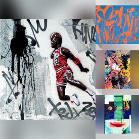 MaxSold Auction: This online auction original paintings by TedyZet and  Serdia, Arvy and Retna.