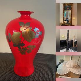 MaxSold Auction: This online auction features a Japanese vase, vintage mirror, Asian blue & white vases, Christmas decor, work lights and more!