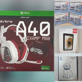 MaxSold Auction: This online auction features new items such as professional audio equipment, Mastercraft tools, Bluetooth earbuds, Android tablets, security cameras, small kitchen appliances, Eufy robot vacuum and much more!