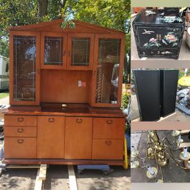 MaxSold Auction: This online auction features items such as Entertainment Cabinet, Stereo System, Plunge Router, Sound System, Speaker, Coffee Machine, lamps, Room Dividers, Electronics, Fishbowl, Camera and much more!