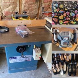 MaxSold Auction: This online auction features a hutch, secretary bookcase, armoire, sewing machine table, wireless speaker, canvas art, Xbox 360 Kinect Sensor, table saw and much more!