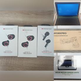 MaxSold Auction: This online auction features NIB items such as earbuds, smartwatches, drones, Google thermostats, Chromebooks, dashcams, baby electronics, computer accessories, power tools, karaoke machine, strider bike and much more!