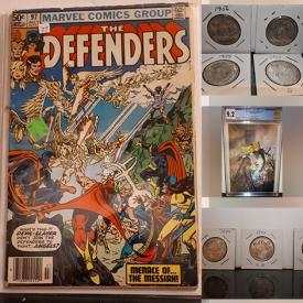 MaxSold Auction: This online auction features a vintage dresser, marvel cards, comic books from Infinity, X-Men, Transformers, Spider-Man, Teenage Mutant Ninja turtle, Captain America and much more!