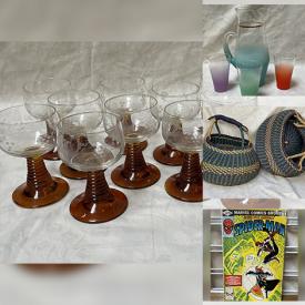 MaxSold Auction: This online auction features Lenox, Enesco figures, vintage glassware, small appliances, ceramics, sports collectibles, silverplate, board games, children’s toys, wall art, wigs, old world coins, Magic the Gathering cards, art glass and much more!