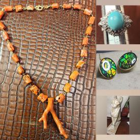 MaxSold Auction: This online auction features watches, sterling jewelry, gemstone jewelry, loose gemstones, coin jewelry, vintage jewelry, Disney watches, antique snuff boxes, and much, much, more!!