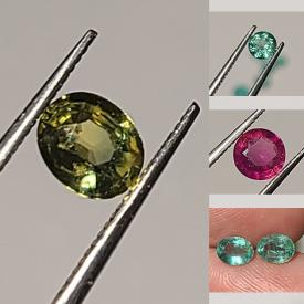 MaxSold Auction: This online auction features loose gemstones such as sapphires, tourmalines, spinel, emerald, aquamarine, ruby, amethyst, opal, citrine, topaz and much more!