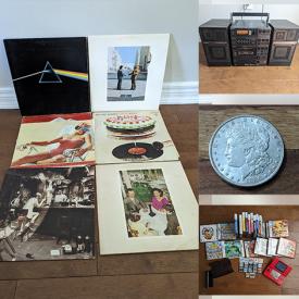 MaxSold Auction: This online auction features Beach Boys, Bob Dylan, Elton John vinyl records, 1958 Canadian Silver Dollar, vacuum, workout gear, snowboard, drill grinder, chainsaw and much more!